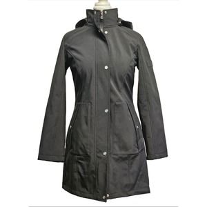 Black Ralph Lauren XS Full Zip and Button Winter Pea Coat NWOT